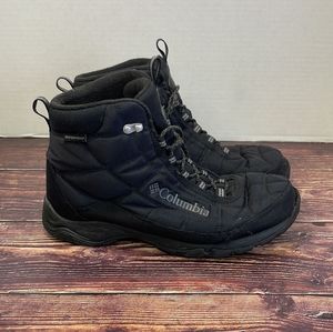 Columbia Firecamp Black City Mens Snow Boots